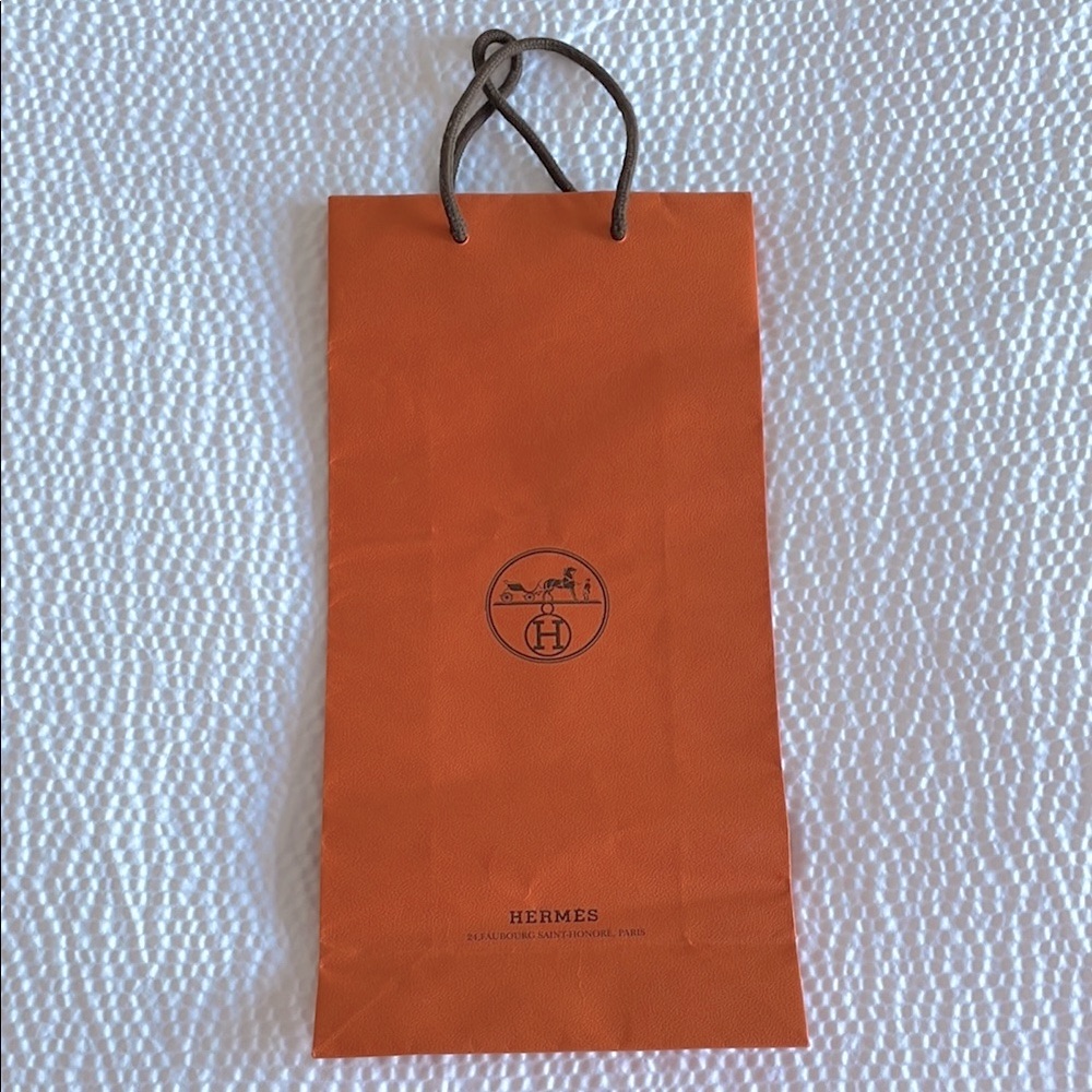 Herms Authentic Shopping Bag